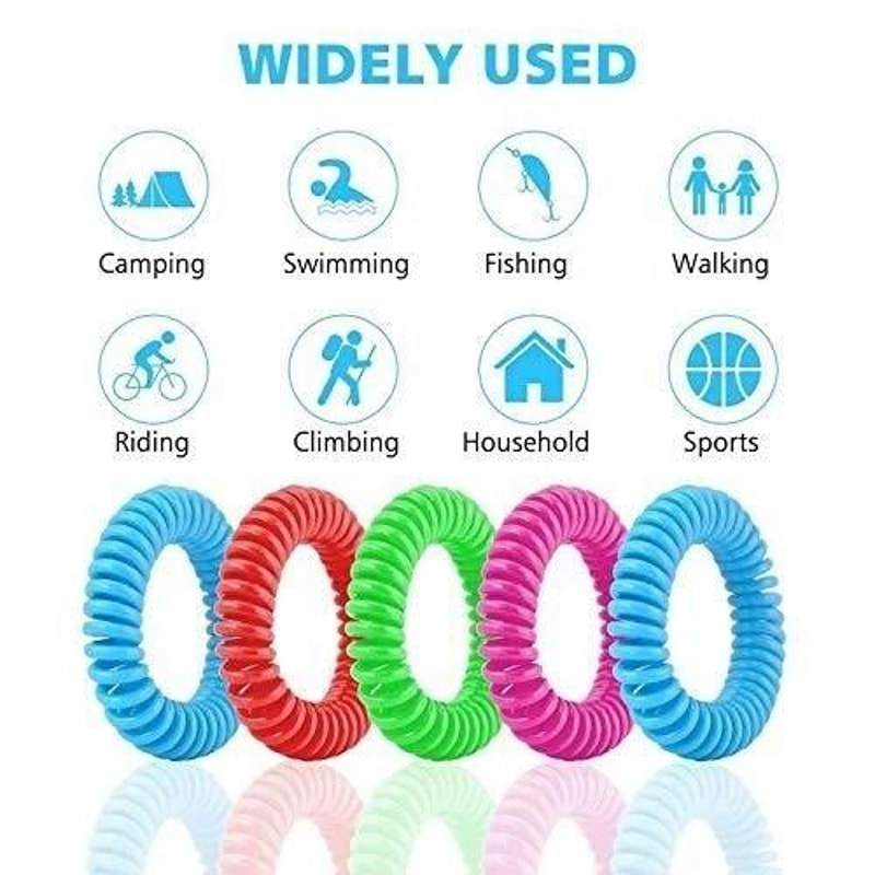 Mosquito Repellent Wristbands Natural Protection DEETFree Waterproof 5