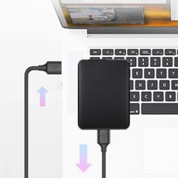 usb male to a male cable super speed gbps data transfer & power charger