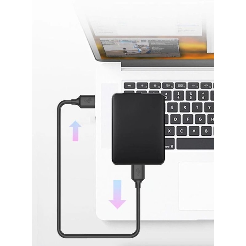 USB Male To A Male Cable Super Speed Gbps Data Transfer Power Charger 8