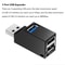 Portable USB Hub Port Splitter For PC Notebook Laptop 6