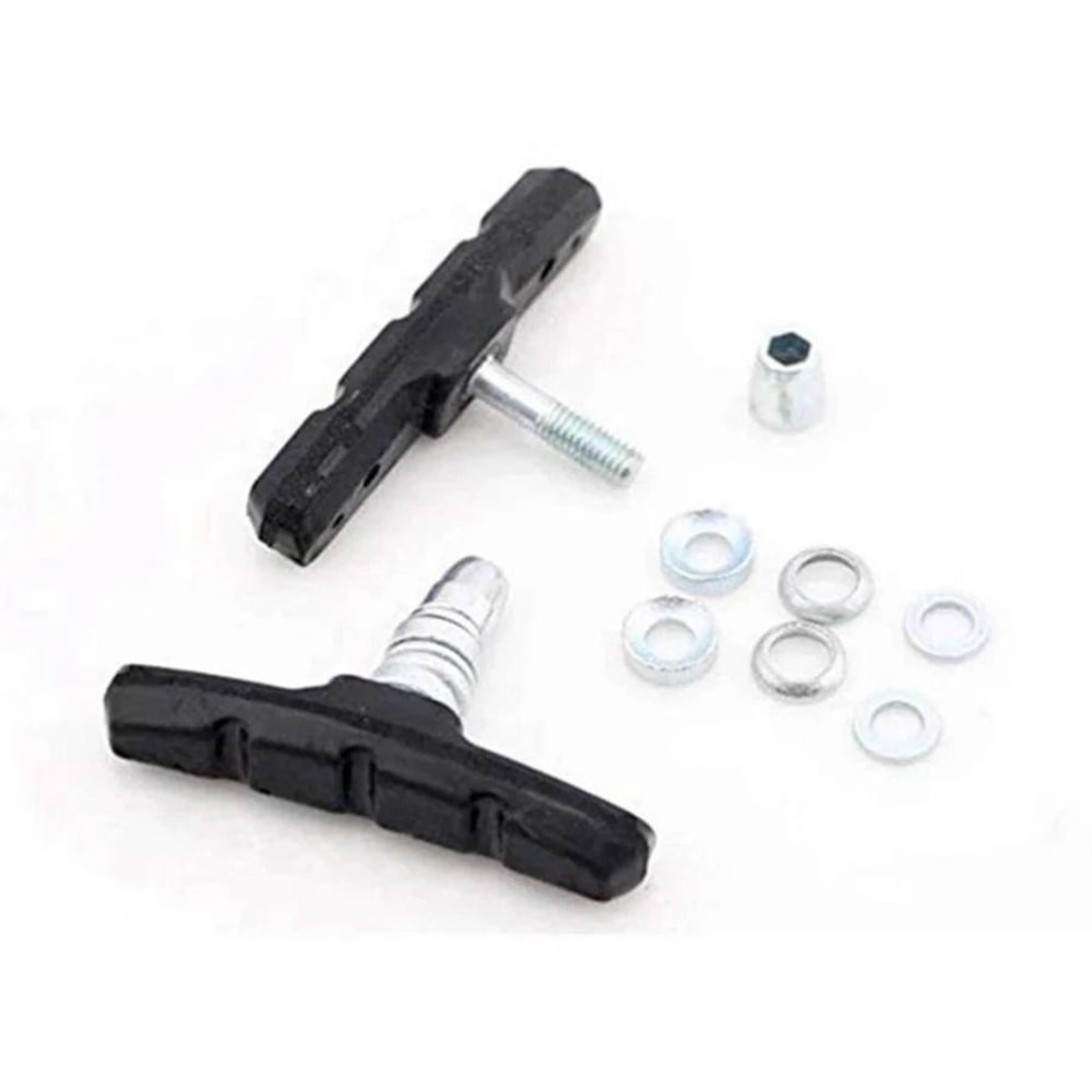Pairs Of High Quality V Brake Pads For Bicycles Black 1