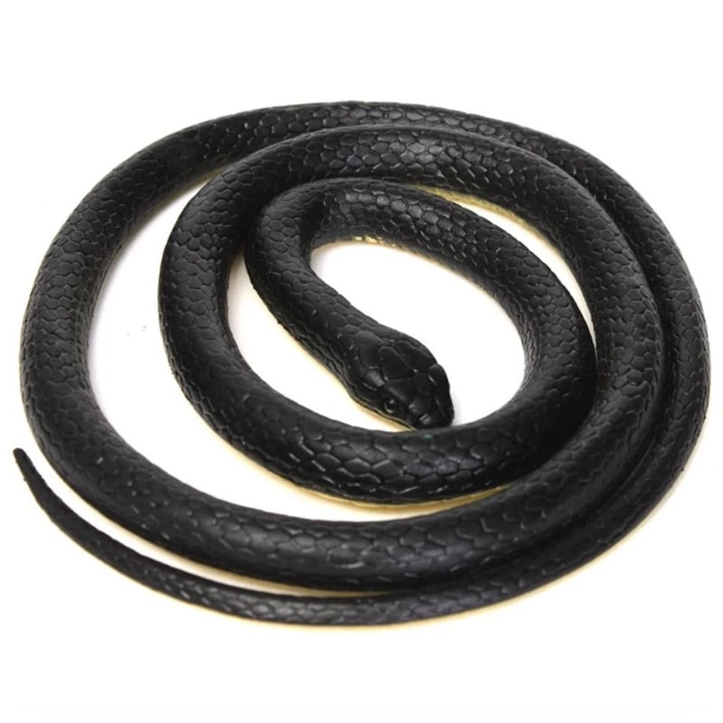 Lifelike Fake Snake Toy Realistic Rubber Prank Toy For Garden Parties And Halloween Fun 3