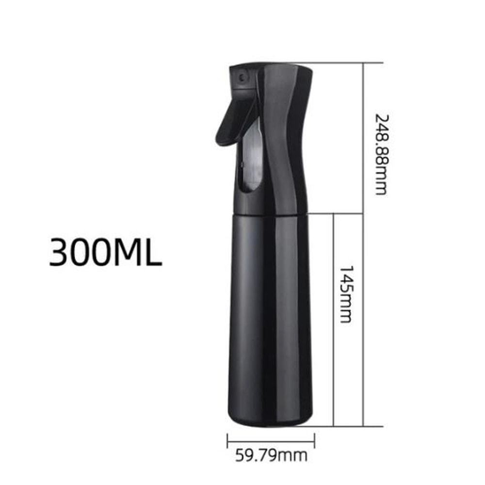 Continuous Mist Hair Spray Bottle Salon Water Sprayer For Hairdressing Plant Care 11