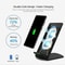 Wireless Fast Charger Pad Stand Dock For Samsung Galaxy And IPhone Fast Charging Ergonomic Design 11