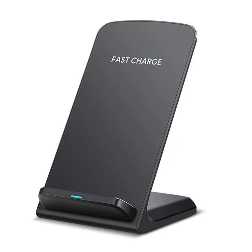Wireless Fast Charger Pad Stand Dock For Samsung Galaxy And IPhone Fast Charging Ergonomic Design 0