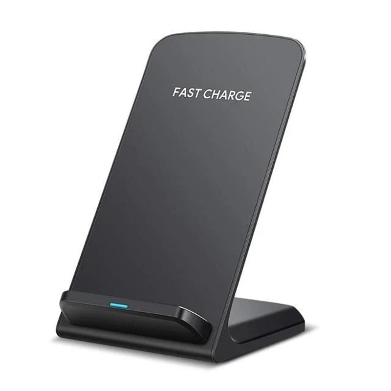Wireless Fast Charger Pad Stand Dock For Samsung Galaxy And IPhone Fast Charging Ergonomic Design 0
