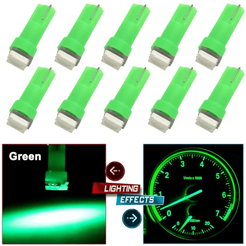 SMD LED Speedometer Gauge Cluster Light Bulbs For Car Dashboard High Brightness 11
