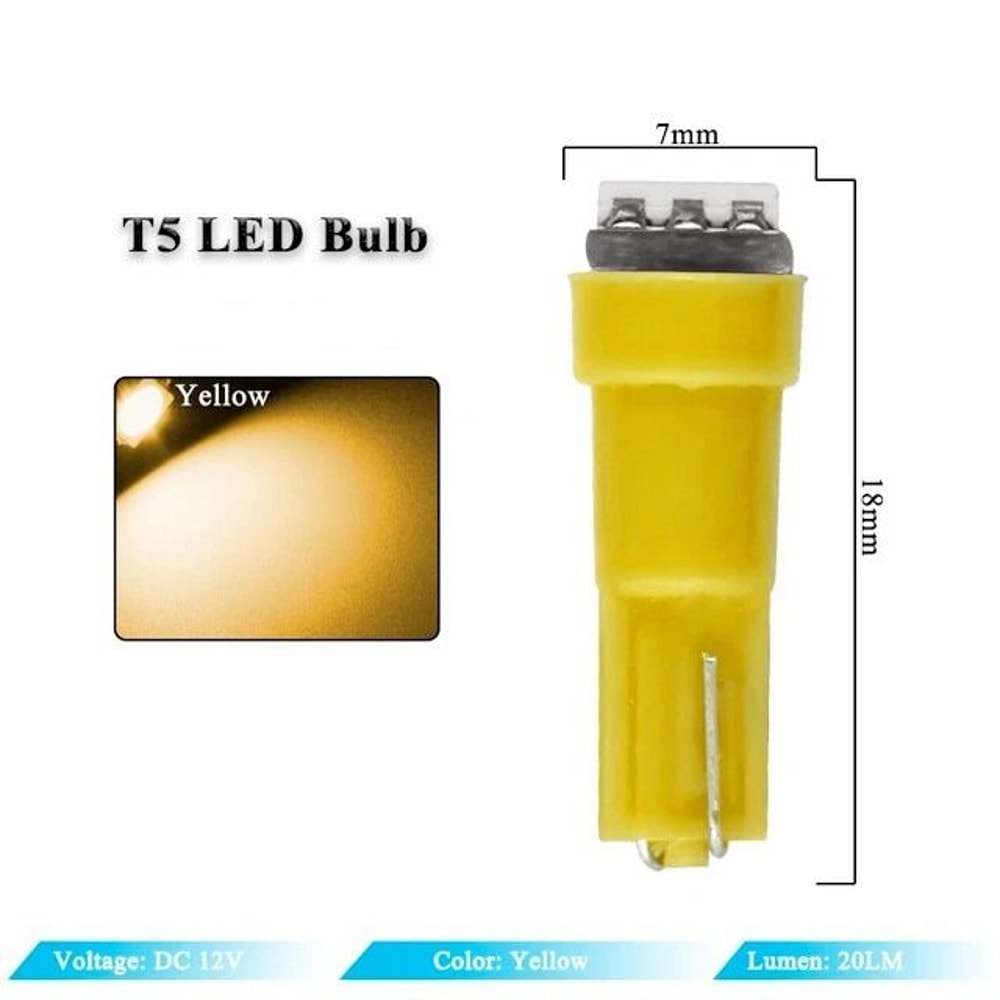 SMD LED Speedometer Gauge Cluster Light Bulbs For Car Dashboard High Brightness 2