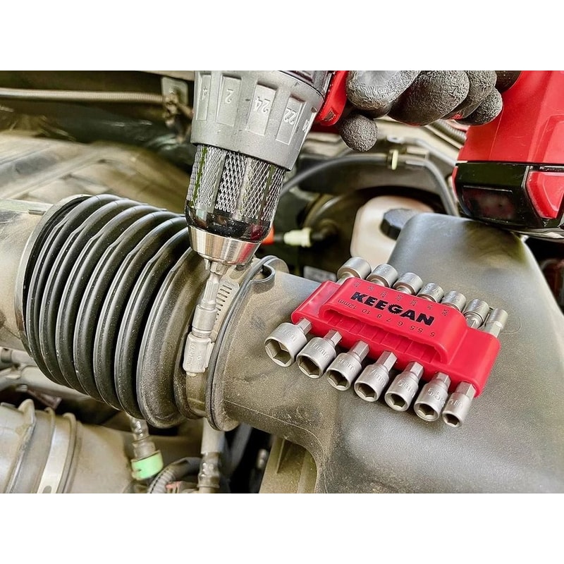 Power Nut Driver Bit Set Quick Change Hex Shank MM SAE Impact 4