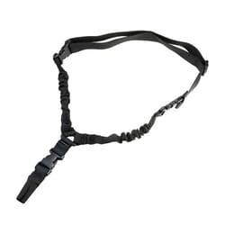 heavy duty tactical single point gun sling with quick detach qd buckle for rifles & shotguns