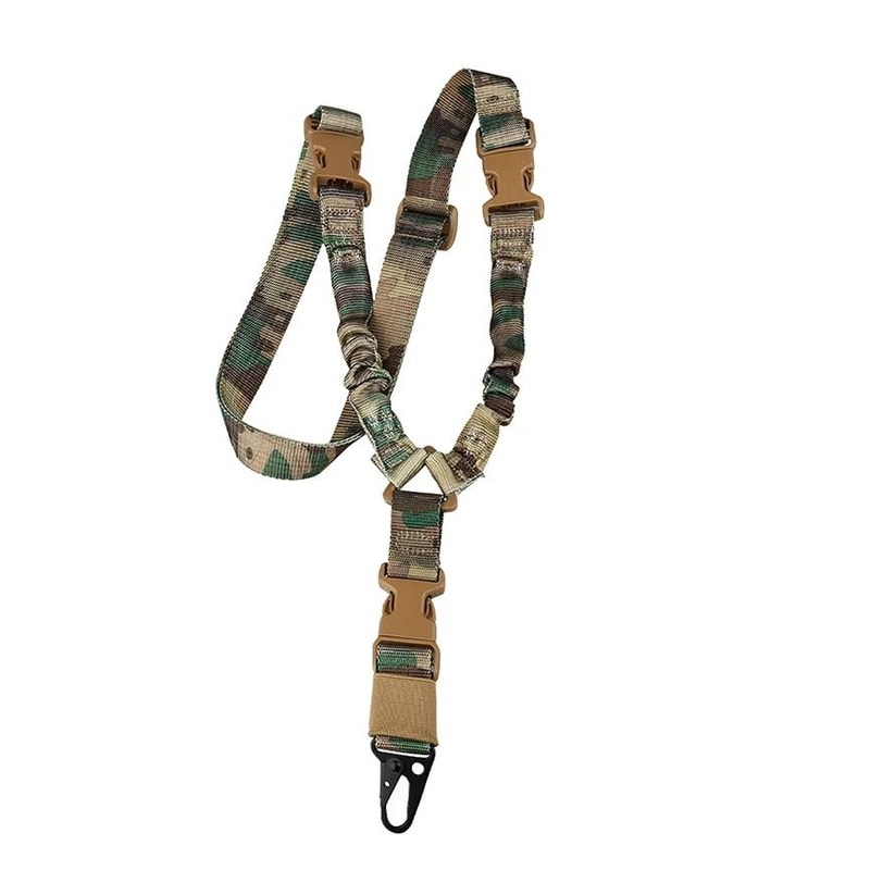 Heavy Duty Tactical Single Point Gun Sling With Quick Detach QD Buckle For Rifles Shotguns 1
