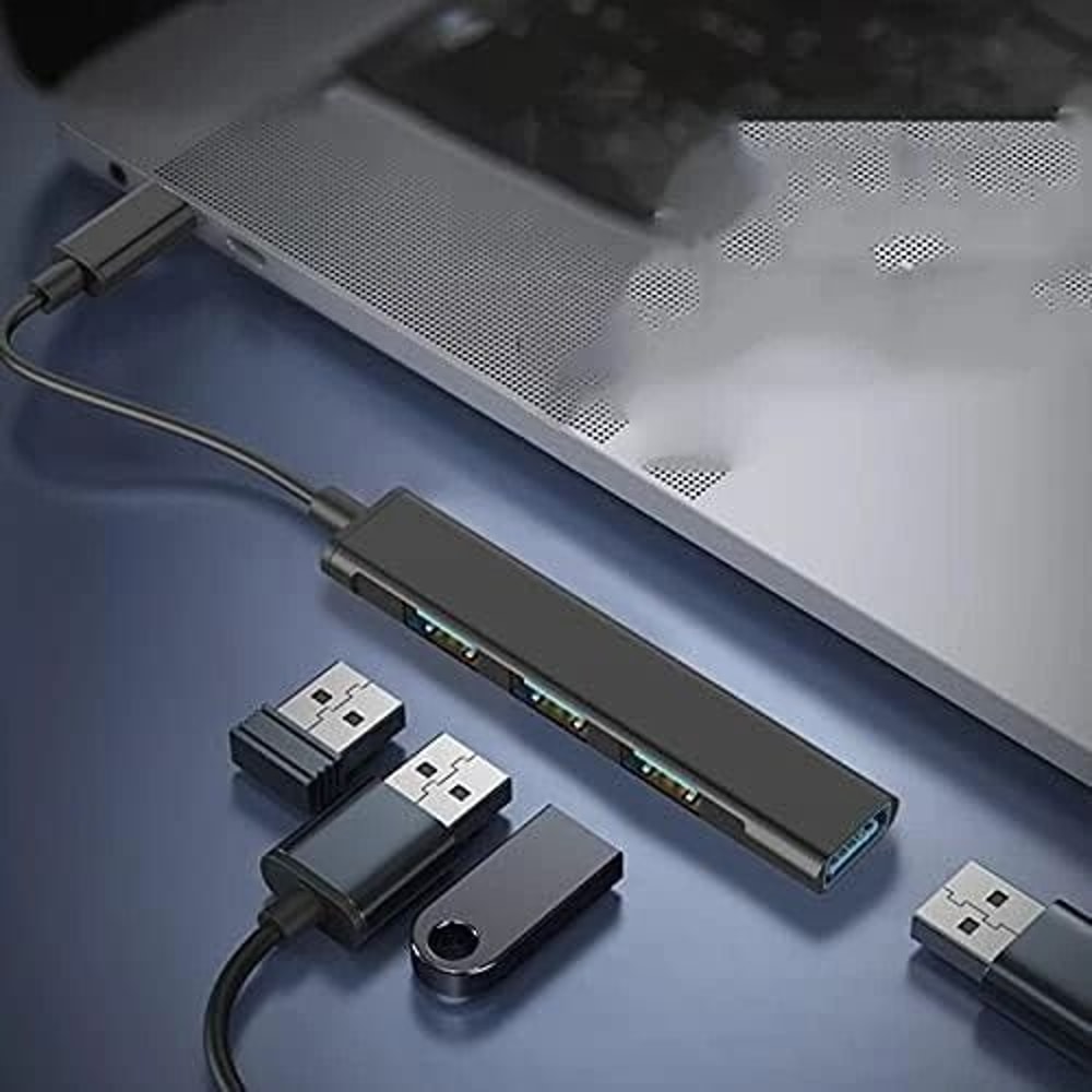 USBC To USB Hub Splitter For PC Mac IPad And MacBook Pro Port Expansion 0