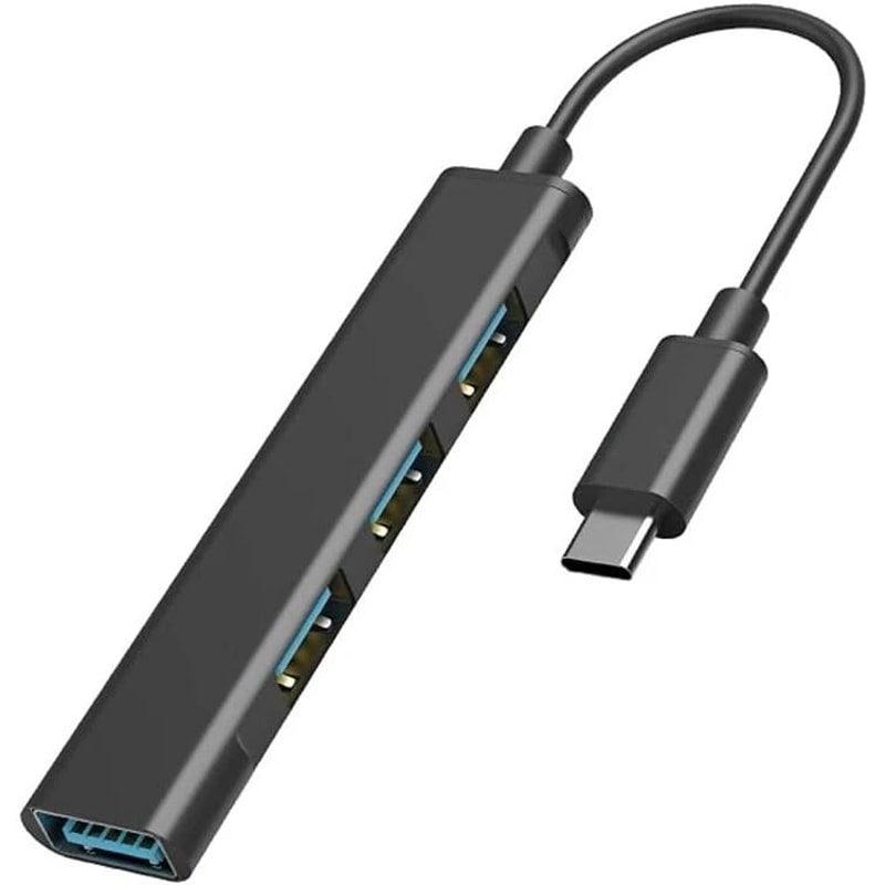 USBC To USB Hub Splitter For PC Mac IPad And MacBook Pro Port Expansion 7