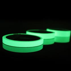 glow-in-the-dark luminous tape self-adhesive fluorescent wall stickers, rolls for safety & decoration