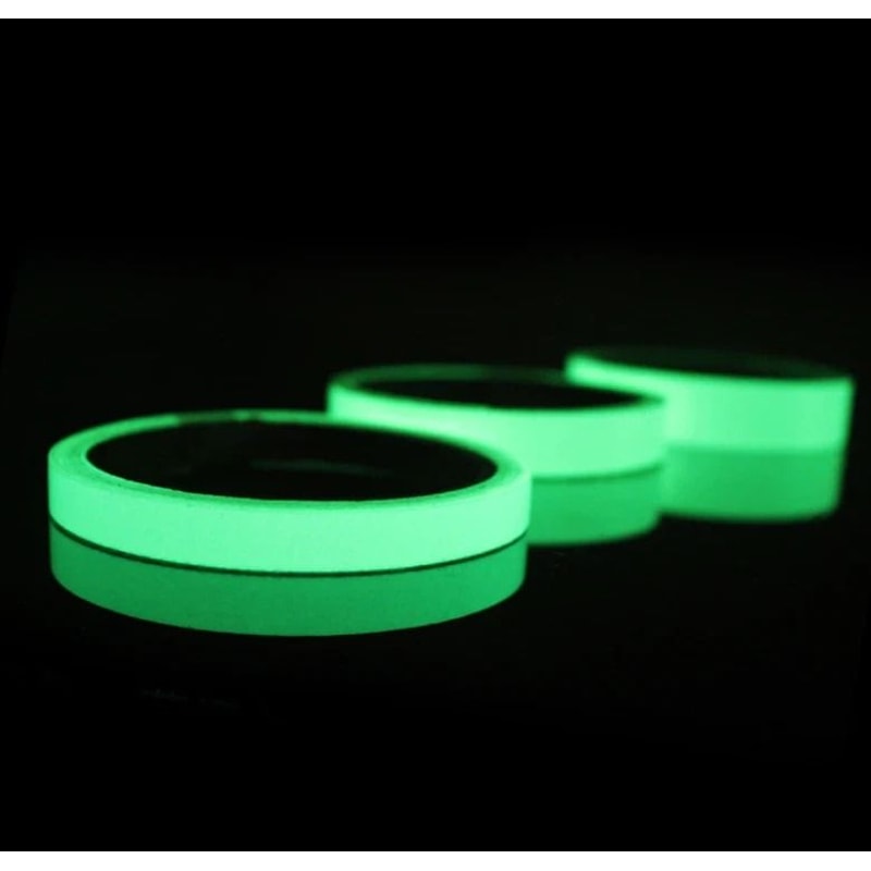 GlowintheDark Luminous Tape SelfAdhesive Fluorescent Wall Stickers Rolls For Safety Decoration 0
