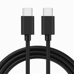 usb-c to usb-c fast charging cable, type c charging cord for rapid charging & data transfer