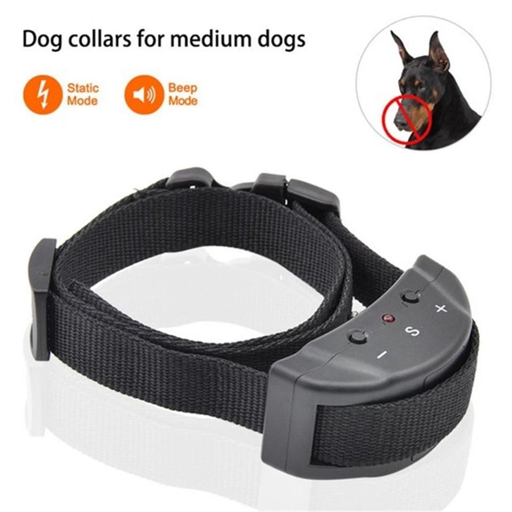Automatic AntiBark Dog Collar For Large Medium And Small Dogs Humane Shock Sound Control For Barki 11