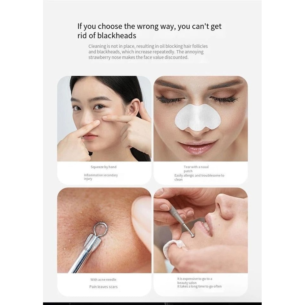 Electric Blackhead Remover Vacuum With Diamond Pore Suction For Glowing Skin 9