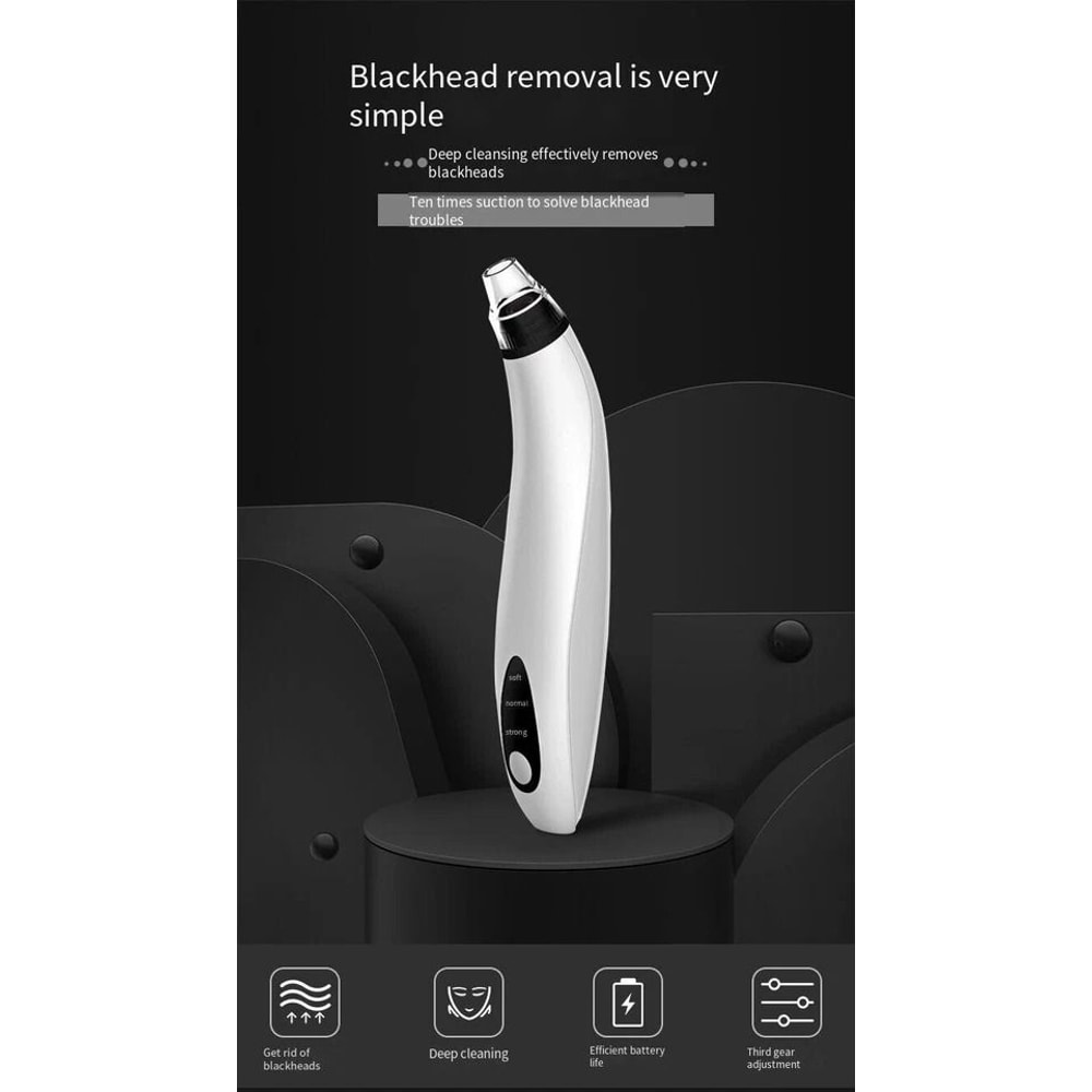 Electric Blackhead Remover Vacuum With Diamond Pore Suction For Glowing Skin 10