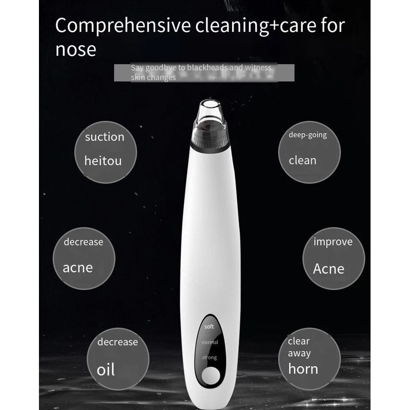 Electric Blackhead Remover Vacuum With Diamond Pore Suction For Glowing Skin 8