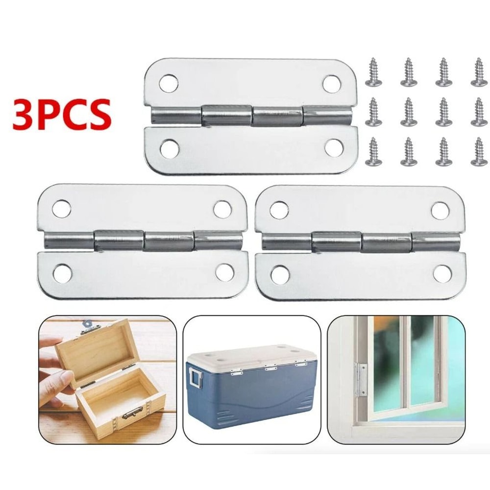 Stainless Steel Cooler Hinges Screws For Igloo Cooler Durable Replacement Parts 3