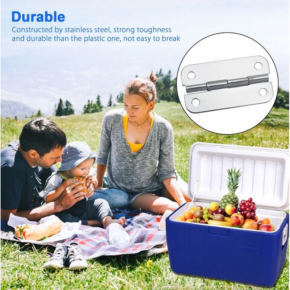 Stainless Steel Cooler Hinges Screws For Igloo Cooler Durable Replacement Parts 6