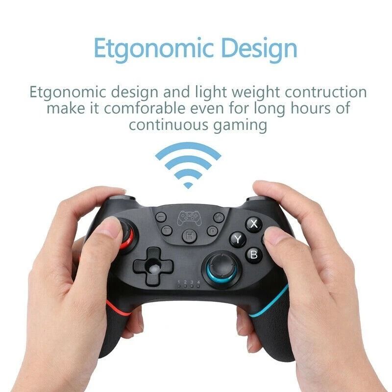 Wireless Pro Controller For Nintendo Switch Joypad Joystick Remote Ergonomic Bluetooth Connectivi 1