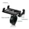 Premium Aluminum Universal Bike Phone Mount Handlebar Bracket Secure Motorcycle Phone Holder 10