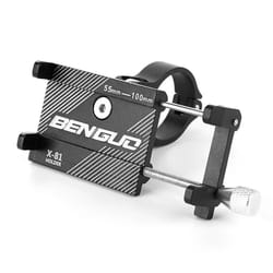 premium aluminum universal bike phone mount handlebar bracket secure motorcycle phone holder