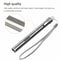 LED USB Rechargeable Mini Tactical Flashlight Stainless Steel Torch Pen Light Compact Portable 9