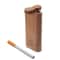 Wooden Dugout Pipe SelfCleaning One Hitter Kit Metal Bat Poker Smoking Pipe 4