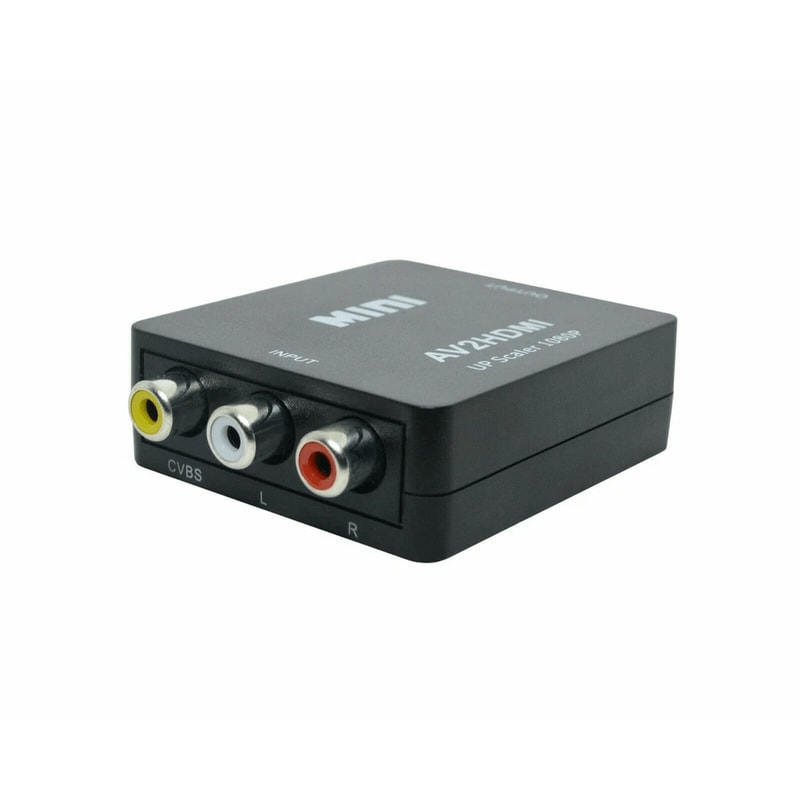 RCA To HDMI Converter Adapter HD AV To HDMI For TV Audio Video 1