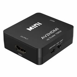 rca to hdmi converter adapter hd av to hdmi for tv, audio & video