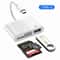 USB C Hub Adapter With SD Card Reader TypeC Converter For MacBook Pro And Laptops 12