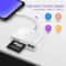 USB C Hub Adapter With SD Card Reader TypeC Converter For MacBook Pro And Laptops 6