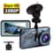 HD Car Dual Lens Dash Cam Front Rear Camera With Night Vision And Loop Recording 5