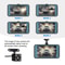 HD Car Dual Lens Dash Cam Front Rear Camera With Night Vision And Loop Recording 11