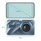 HD Car Dual Lens Dash Cam Front Rear Camera With Night Vision And Loop Recording 15