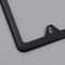 HighQuality Stainless Steel License Plate Frame Durable RustResistant Black Metal Tag Cover 5