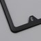 HighQuality Stainless Steel License Plate Frame Durable RustResistant Black Metal Tag Cover 5