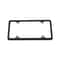 HighQuality Stainless Steel License Plate Frame Durable RustResistant Black Metal Tag Cover 6
