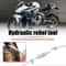 Car Motorcycle Brake Bleeder Hose Kit OneWay Valve Tube For Easy Clutch Brake Fluid Bleeding 17