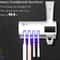 UV Toothbrush Sterilizer Automatic Toothpaste Dispenser Rechargeable FamilySized Holder 6