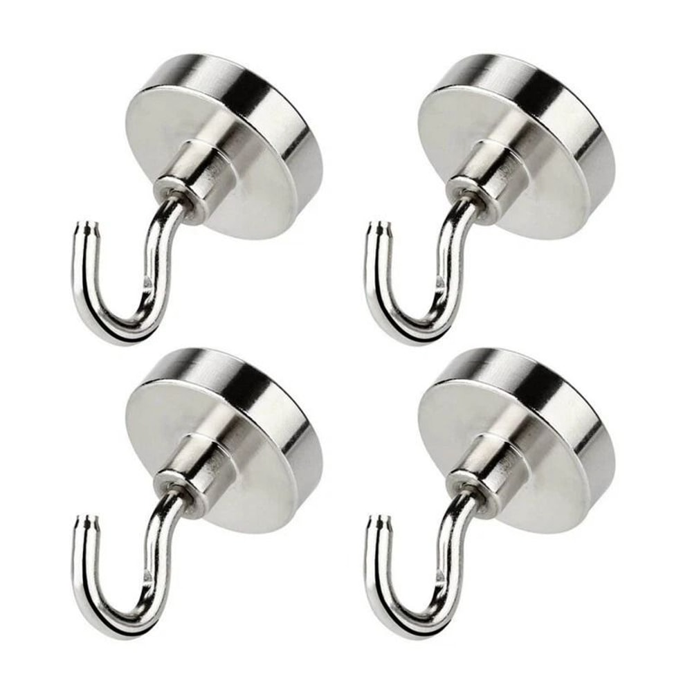 Neodymium Magnetic Hooks Heavy Duty Clamping Magnet Hook Hangers For Home Office 8