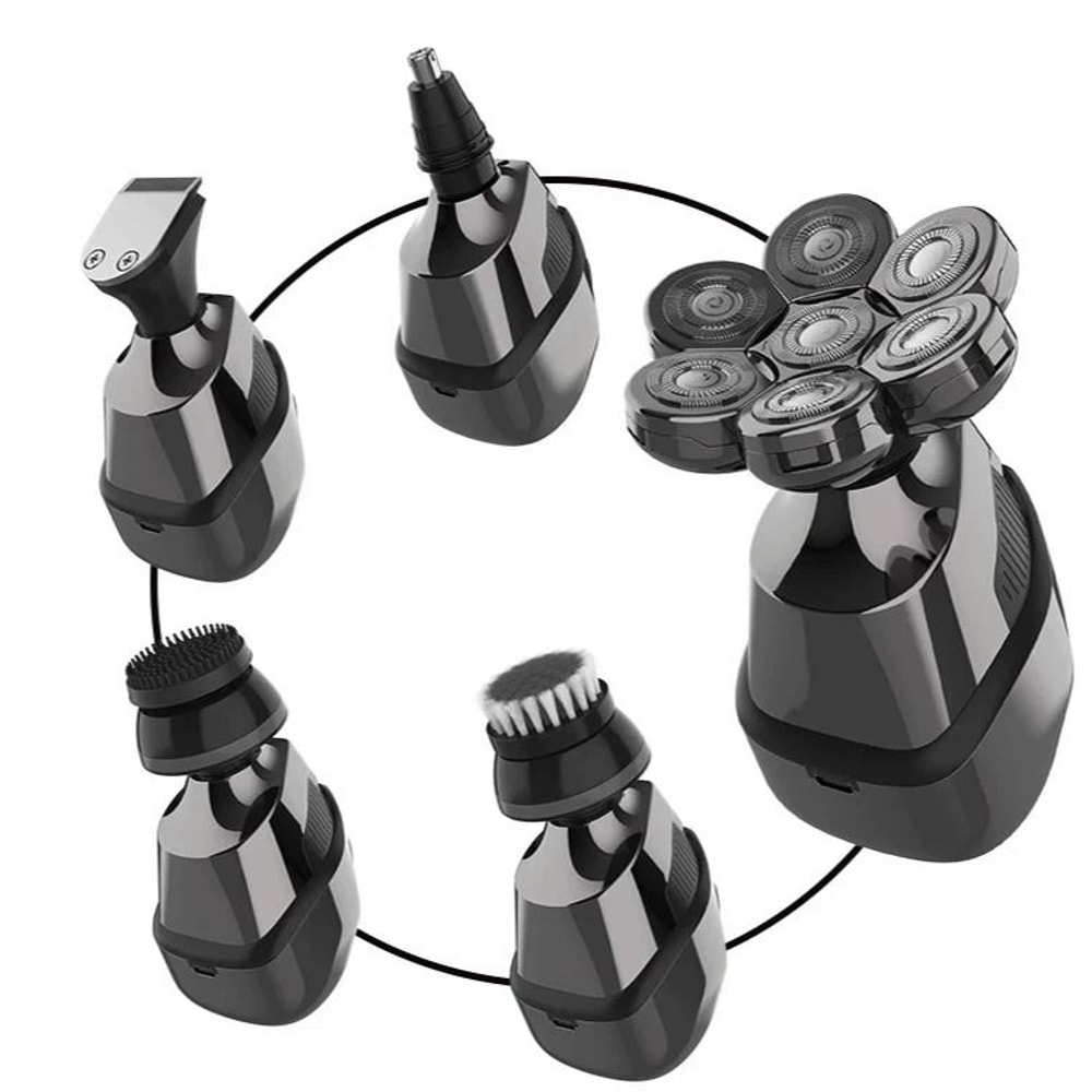 Premium Head Cordless Electric Head Shaver Grooming Kit For Men 6