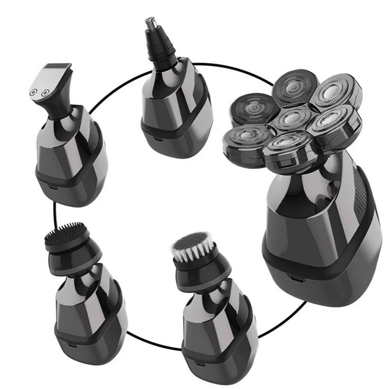 Premium Head Cordless Electric Head Shaver Grooming Kit For Men 6