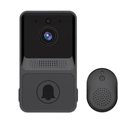 smart wireless wifi video doorbell with way audio & chime wireless security camera for home
