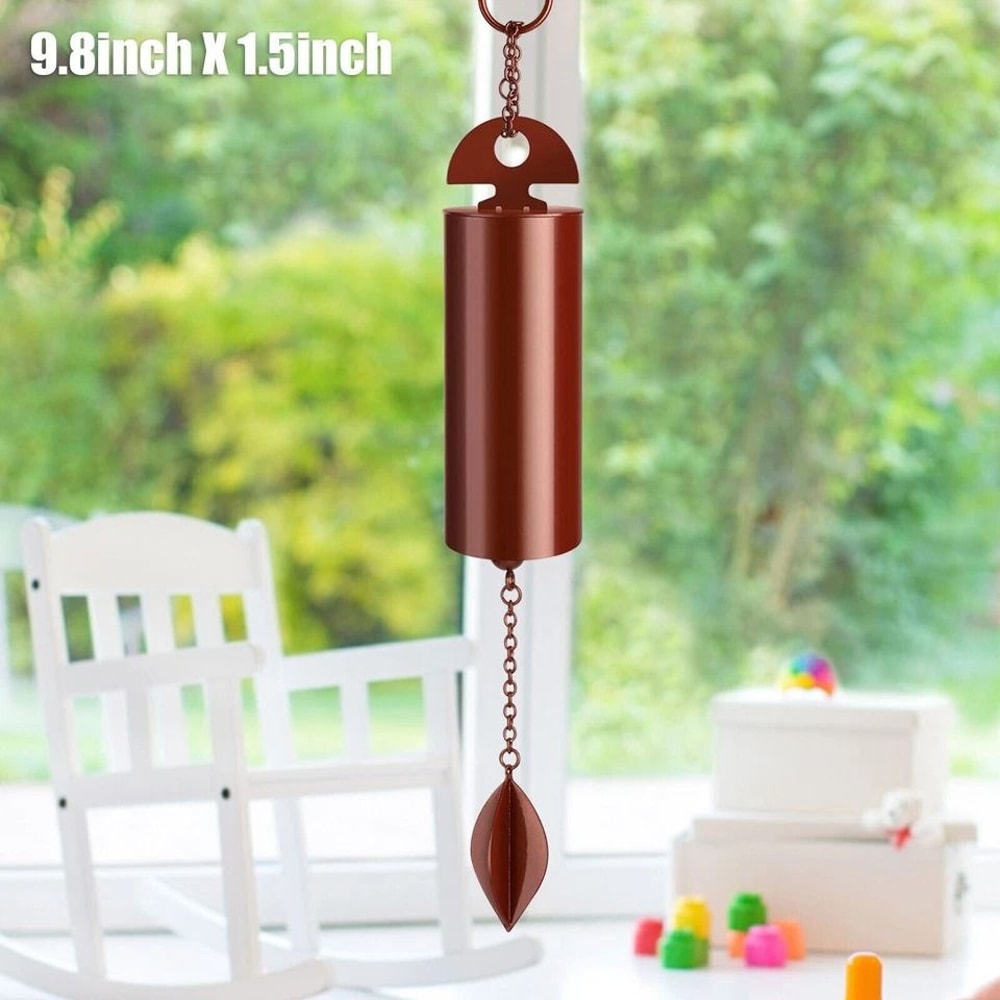 Large Deep Resonance Serenity Wind Chimes Heroic Metal Bell For Outdoor Decor 4