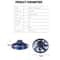 Flying LED Fidget Spinner UFO Drone Toy Stress Reliever Focus Enhancer Perfect For Kids Adults 8