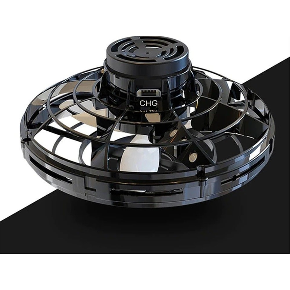 Flying LED Fidget Spinner UFO Drone Toy Stress Reliever Focus Enhancer Perfect For Kids Adults 1